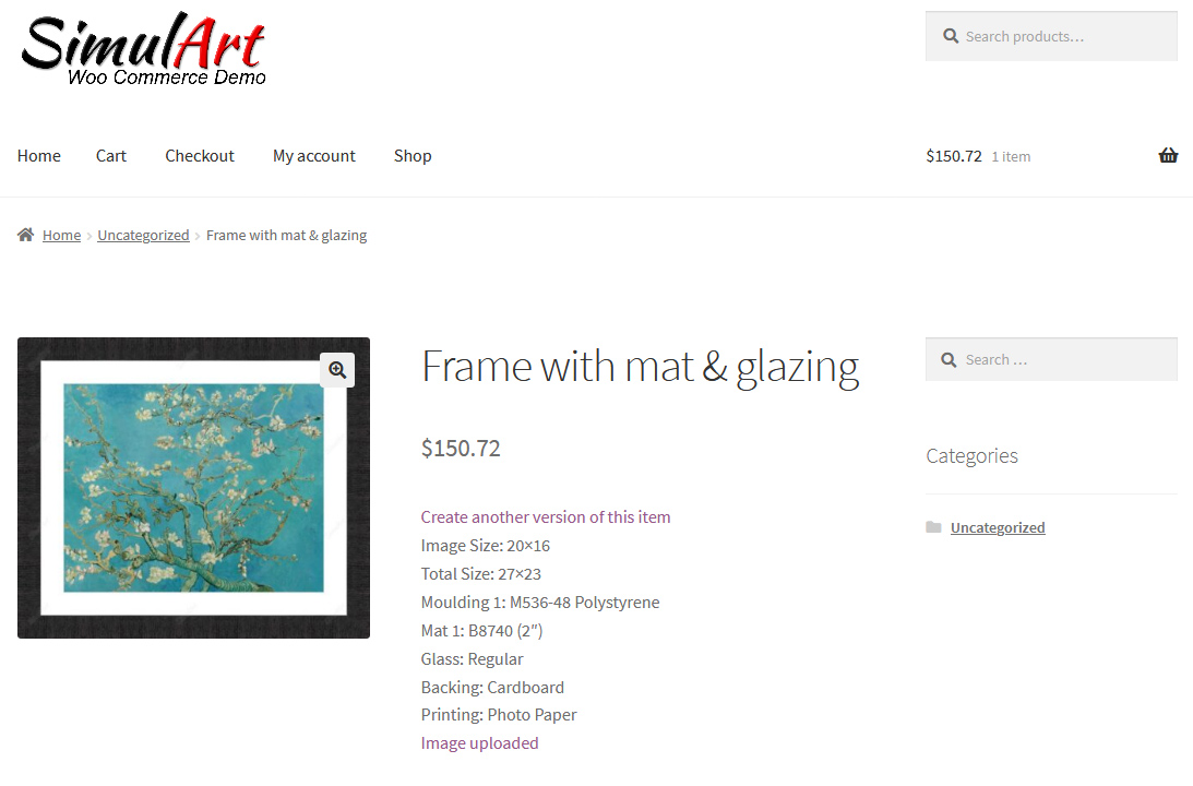 SimulArt Picture Framing Software